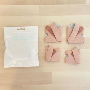 Owlet replacement socks- pink 4 in 2 sizes Brand New